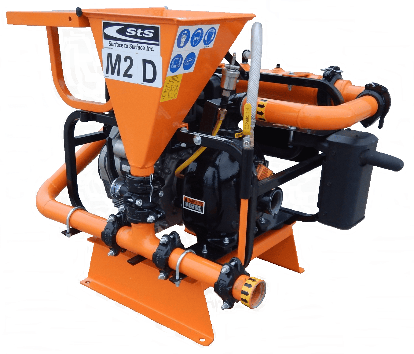 2″ High Shear Bentonite Gas Mix System