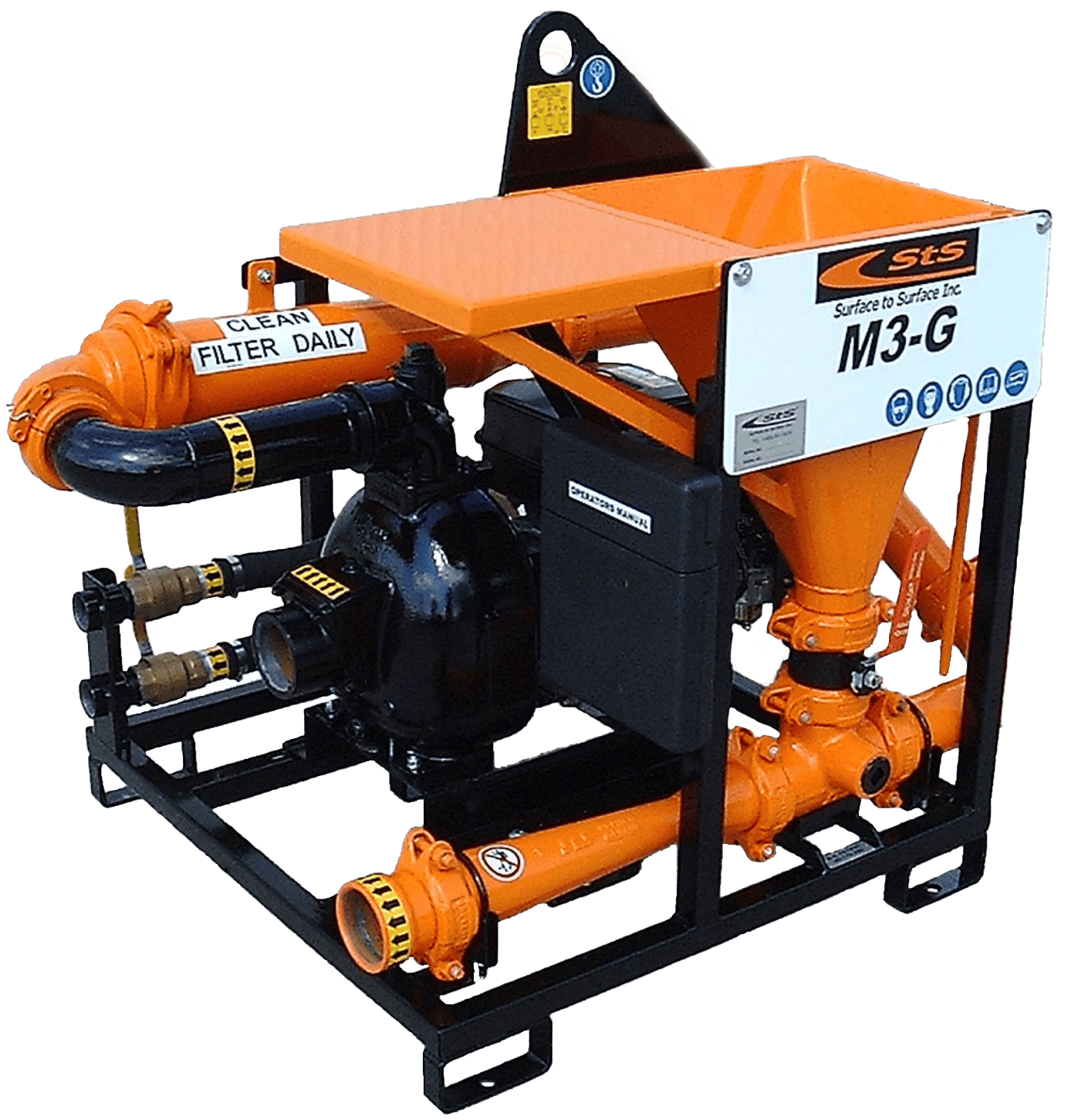 3″ High Shear Bentonite Gas Mix System