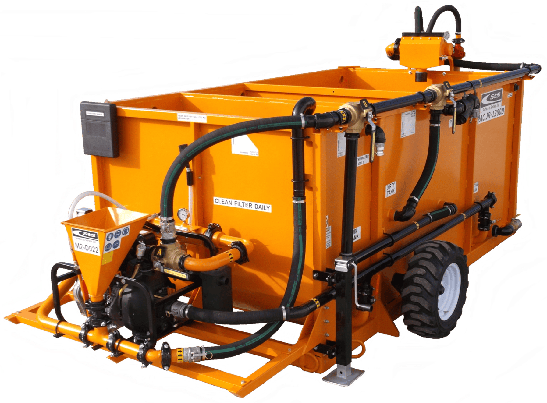 1200 Gallon Drilling Fluid Mixing System
