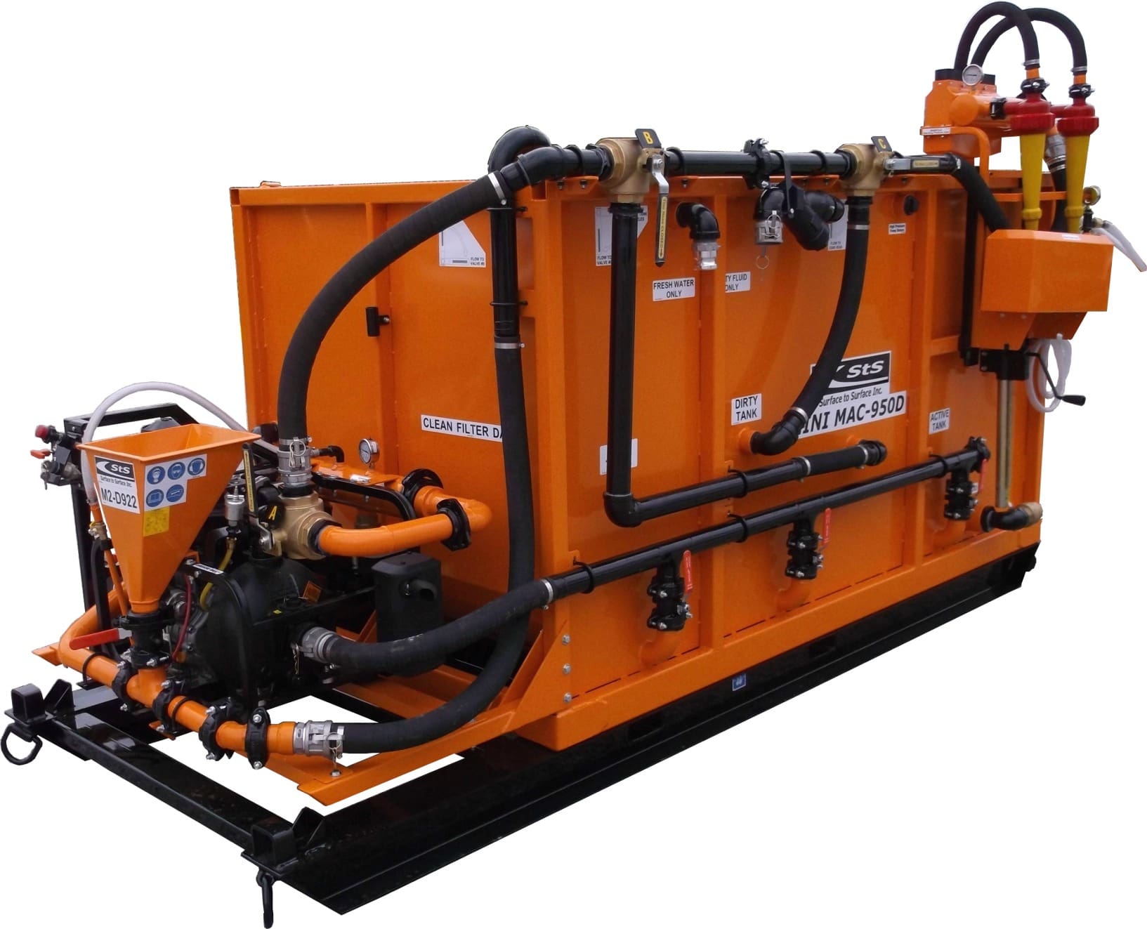 950 Gallon High Shear Bentonite Mix System